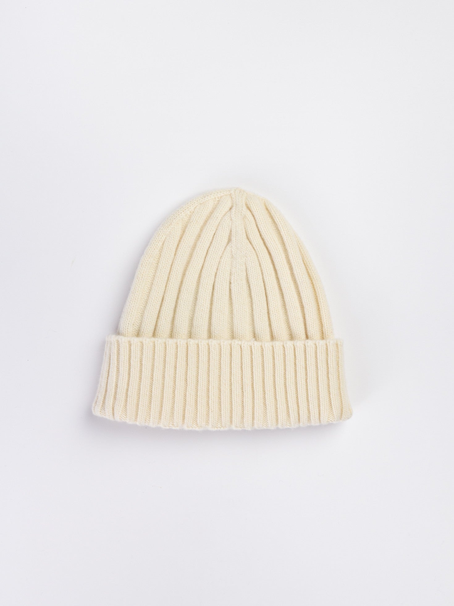 Cappellino in Maglia Inglese in Cashmere / Grigio - Ideal Moda