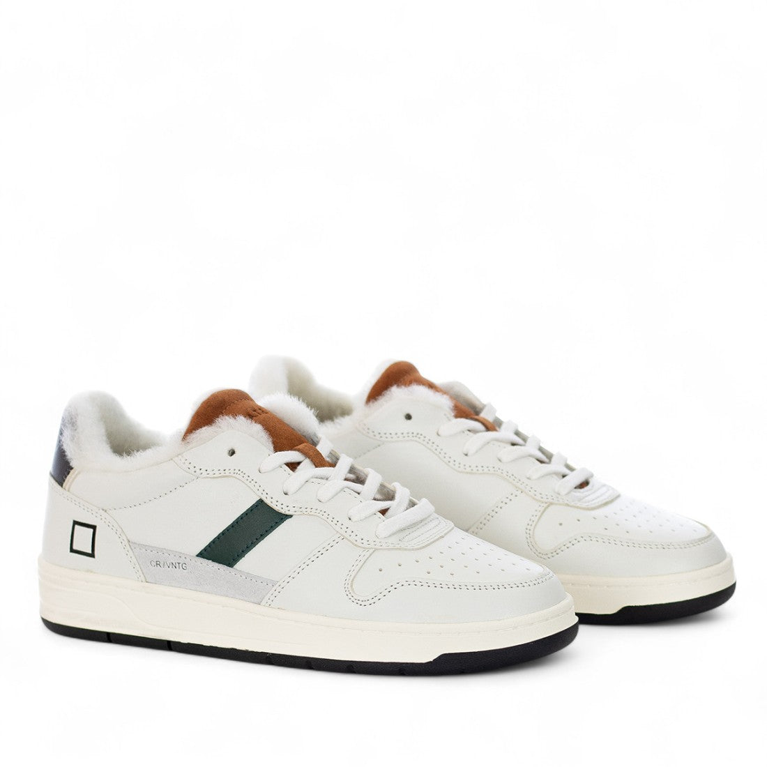 Sneaker Court Fur 2.0 Vintage / Beige - Ideal Moda