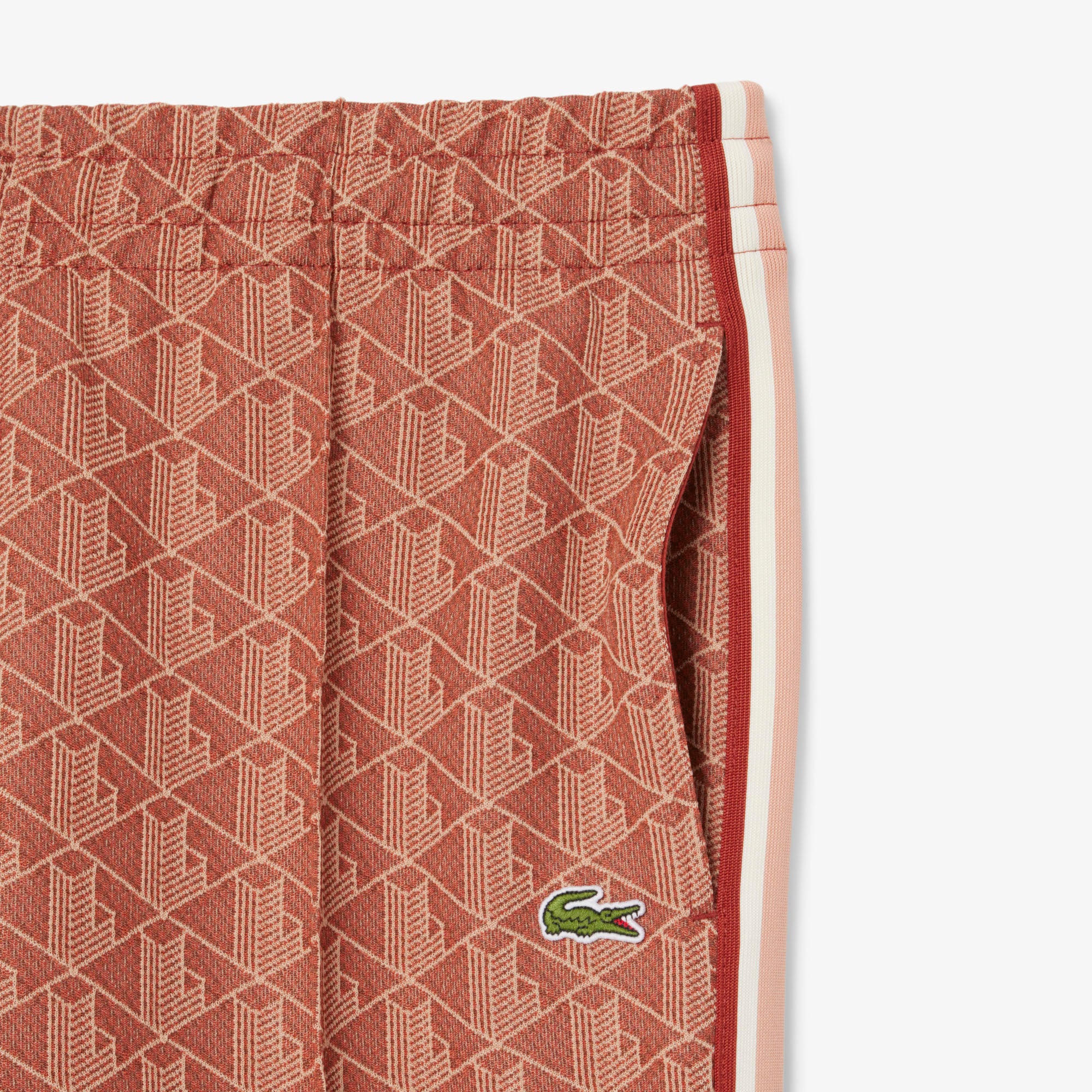 Pantalone in Tuta con Monogramma / Arancione - Ideal Moda