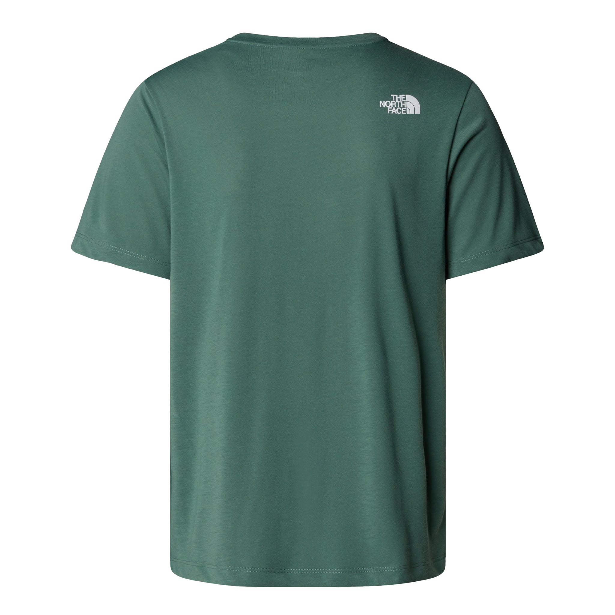 T-Shirt con Stampa Frontale / Verde - Ideal Moda