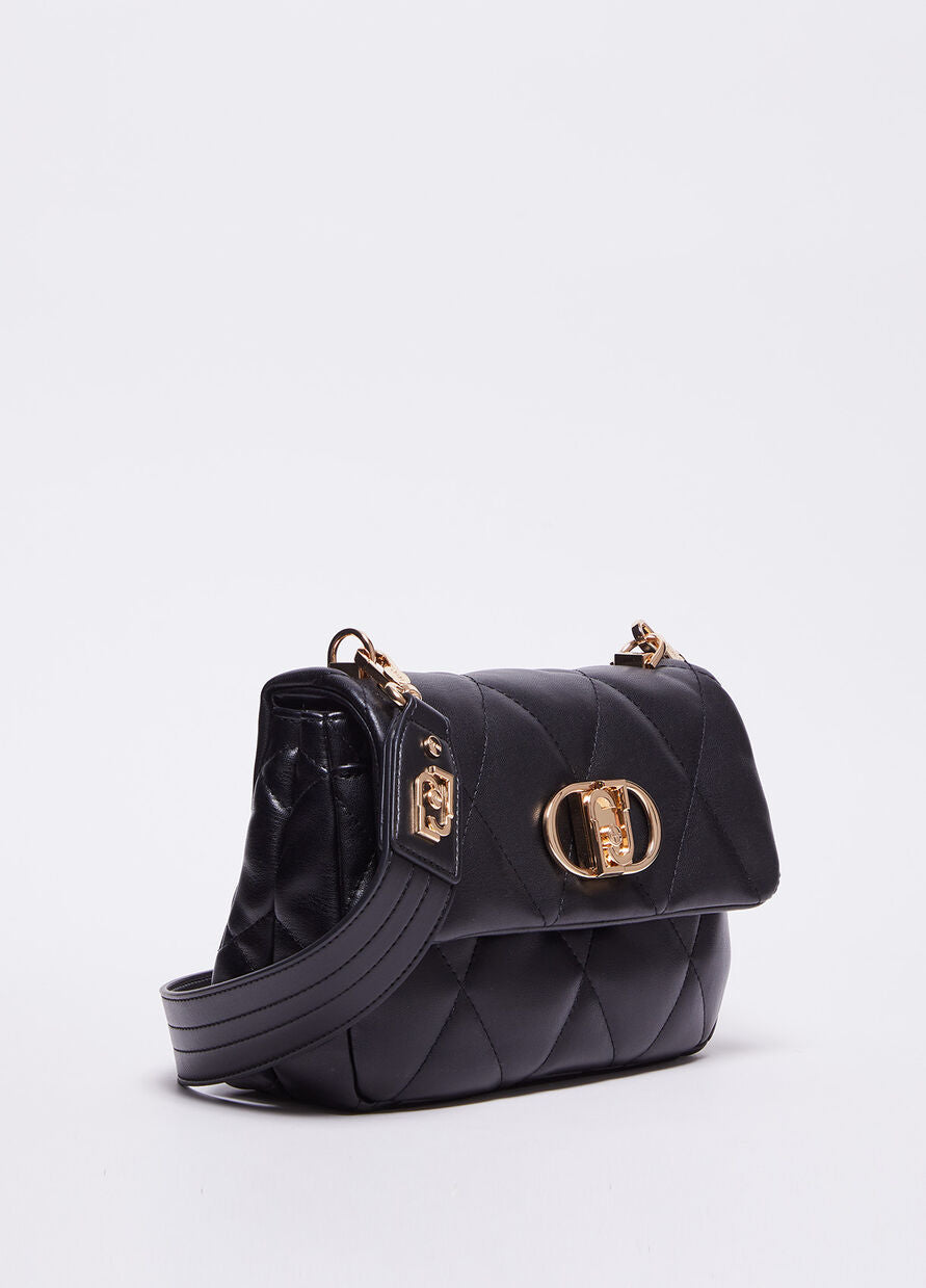 Borsa a Tracolla Ecosostenibile / Nero - Ideal Moda