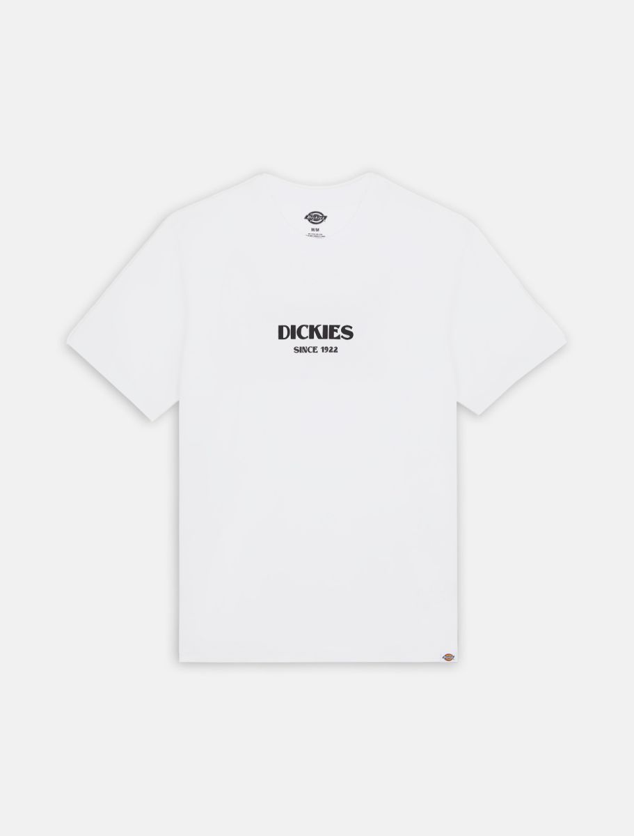 T-Shirt Max Meadows a Mezze Maniche / Bianco - Ideal Moda