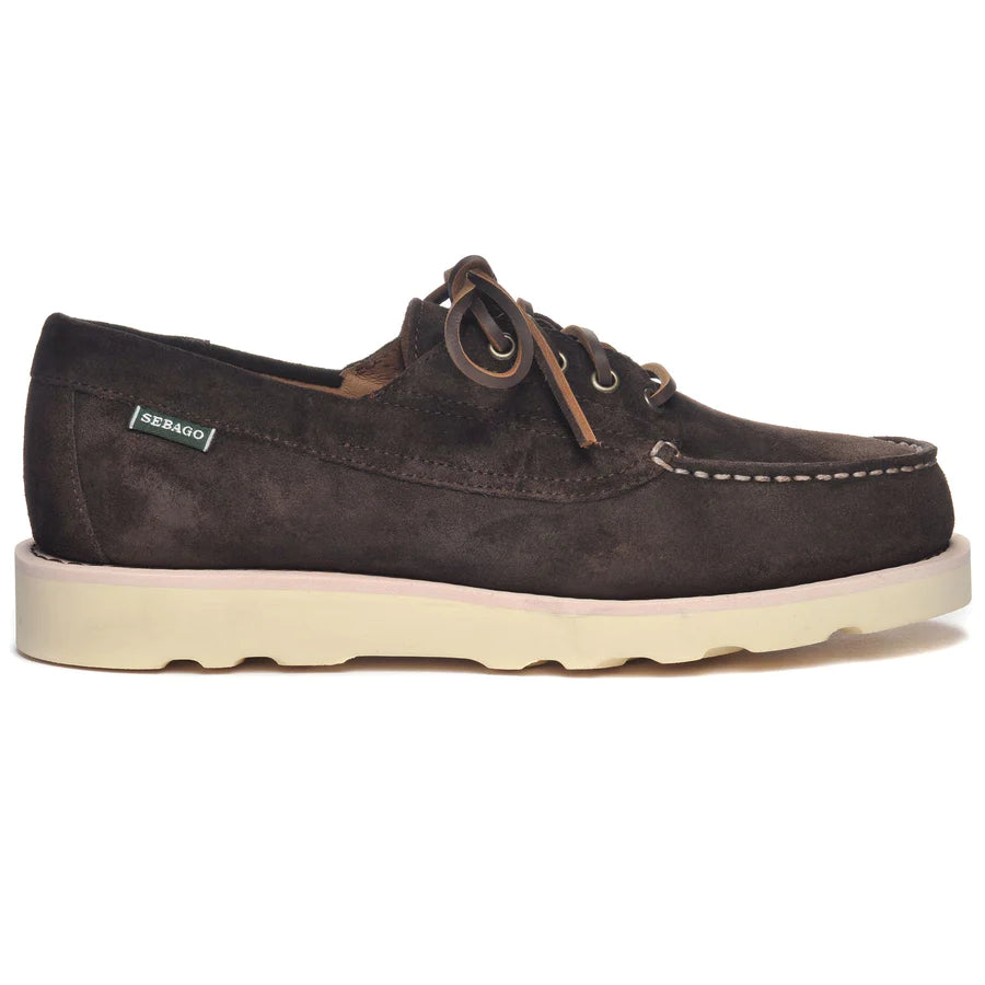 Mocassino in Suede / Marrone - Ideal Moda