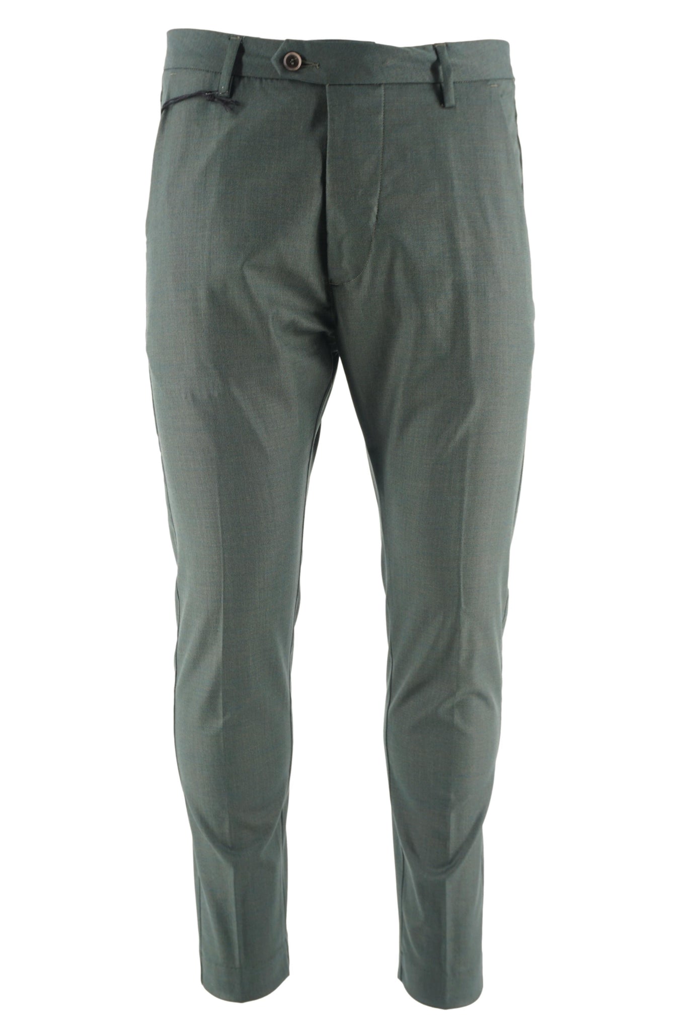 Pantalone Elegante Modello Montecarlo / Verde - Ideal Moda