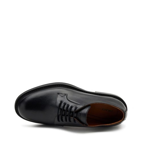 Derby in Pelle / Nero - Ideal Moda