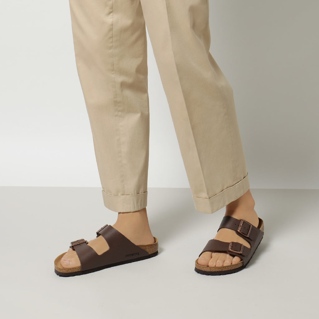 Sandalo Arizona Birkenstock / Marrone - Ideal Moda
