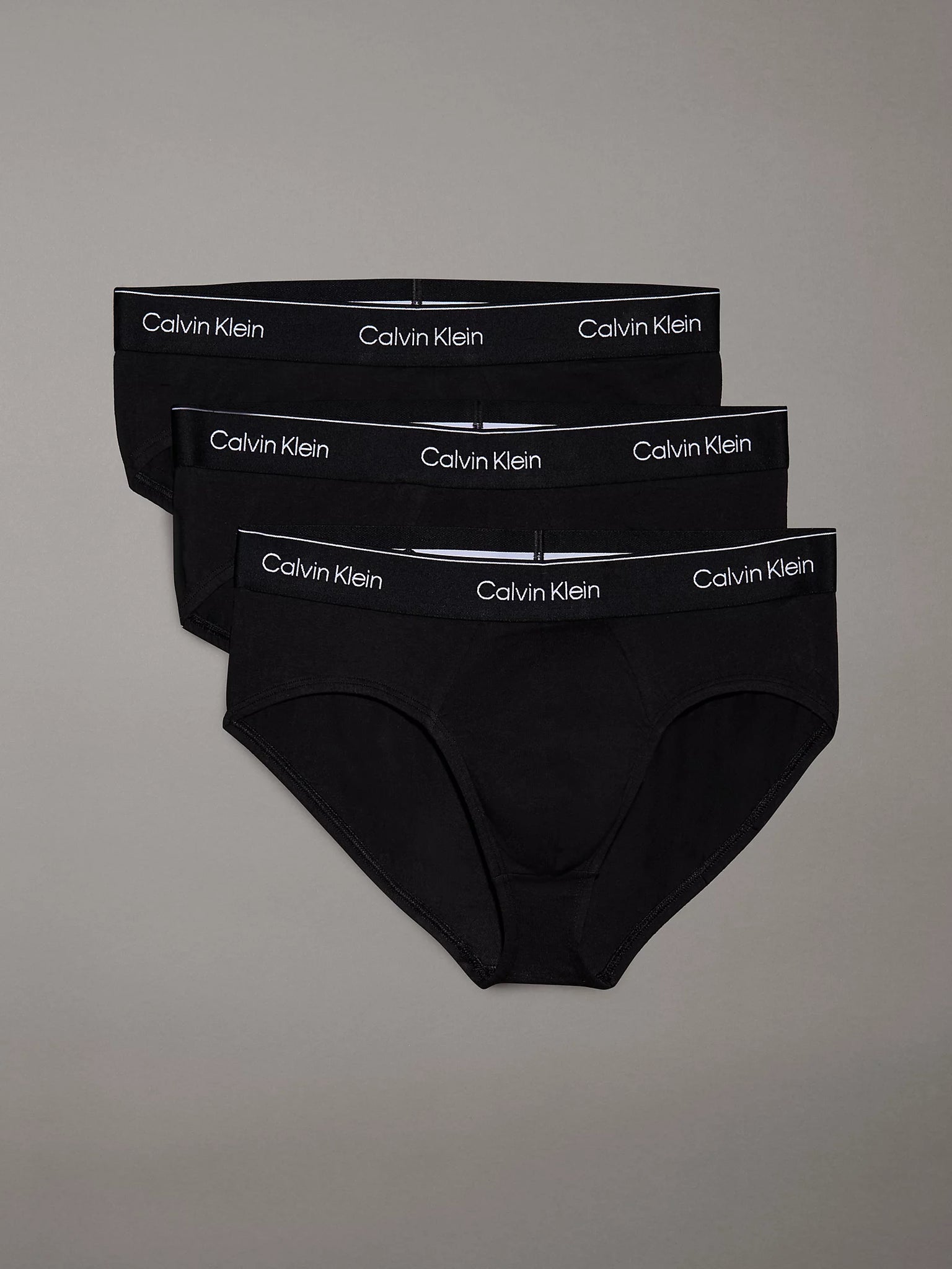 Slip in Confezione da 3 / Nero - Ideal Moda