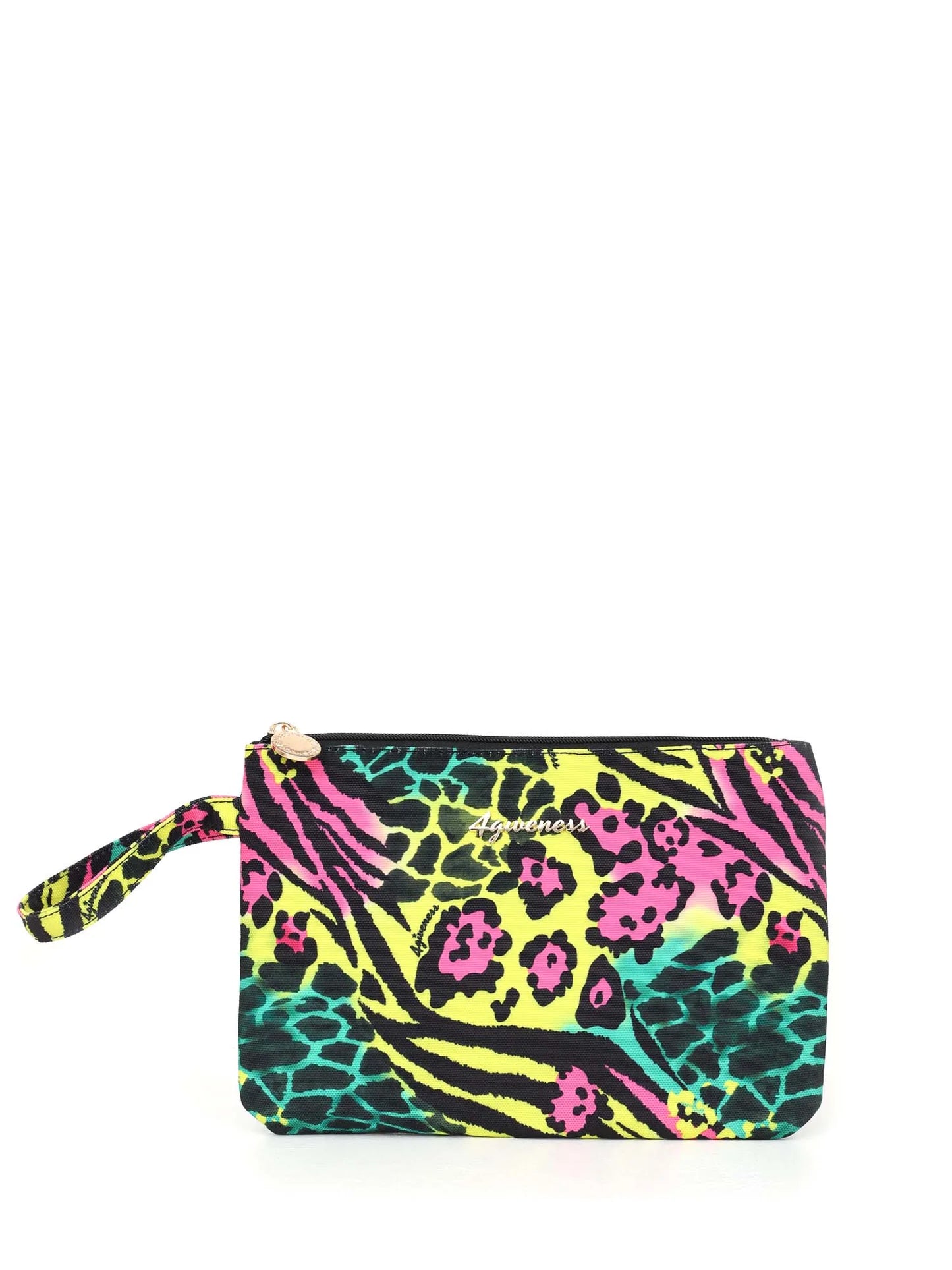 Pochette Capri con Fantasia 4Giveness / Giallo - Ideal Moda