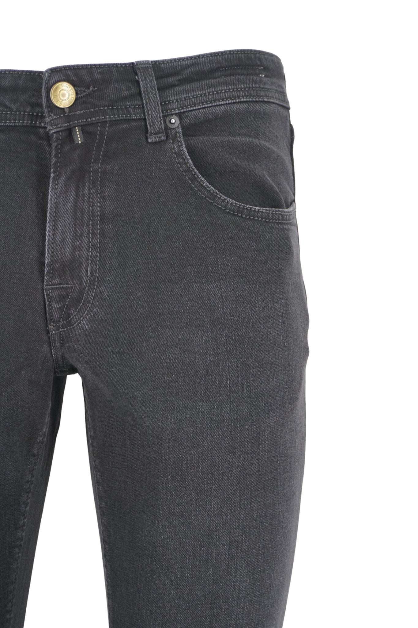 Jeans Cinque Tasche Modello Ribot / Nero - Ideal Moda