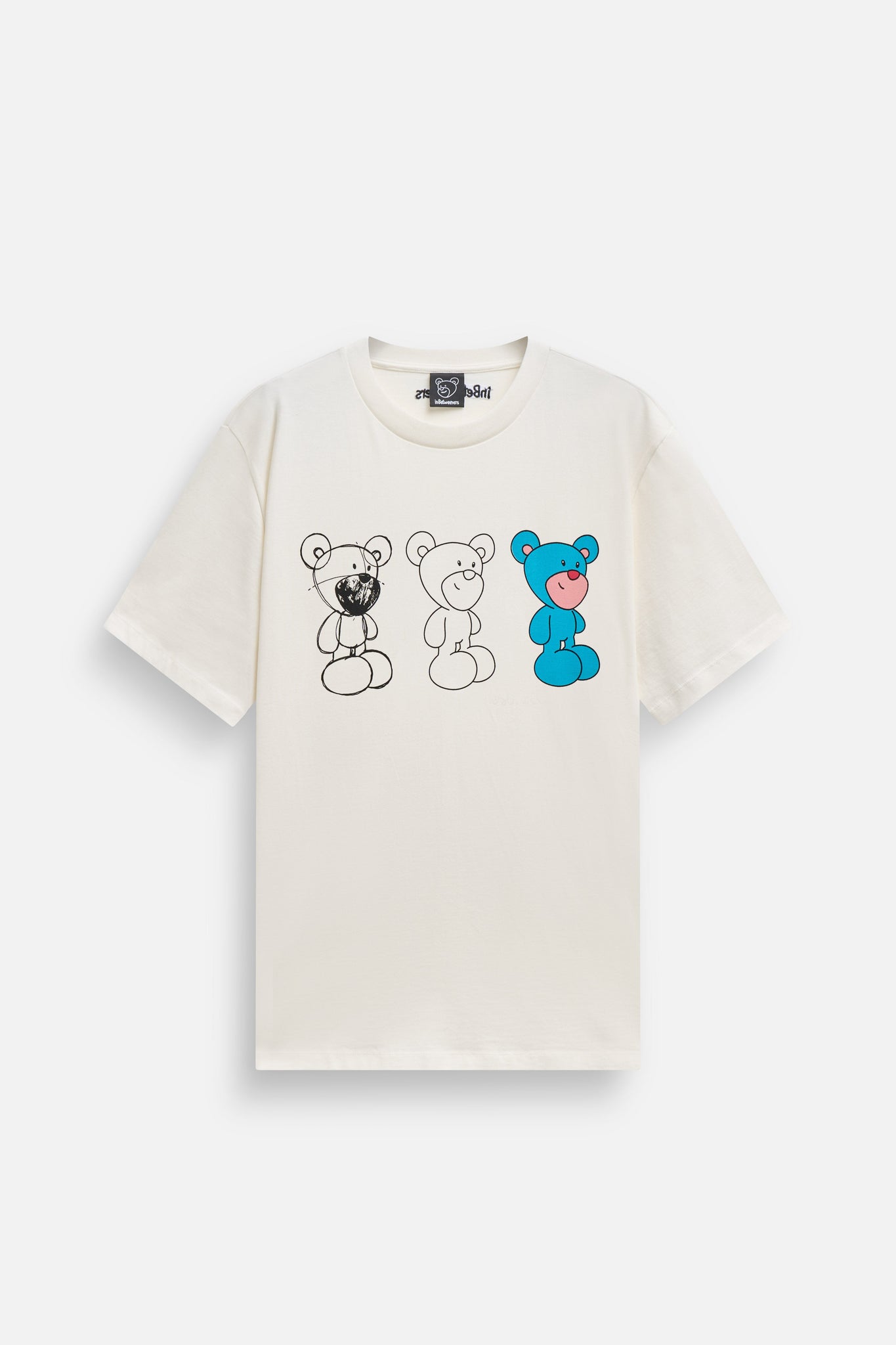T-Shirt con Logo Sketchbook / Bianco - Ideal Moda