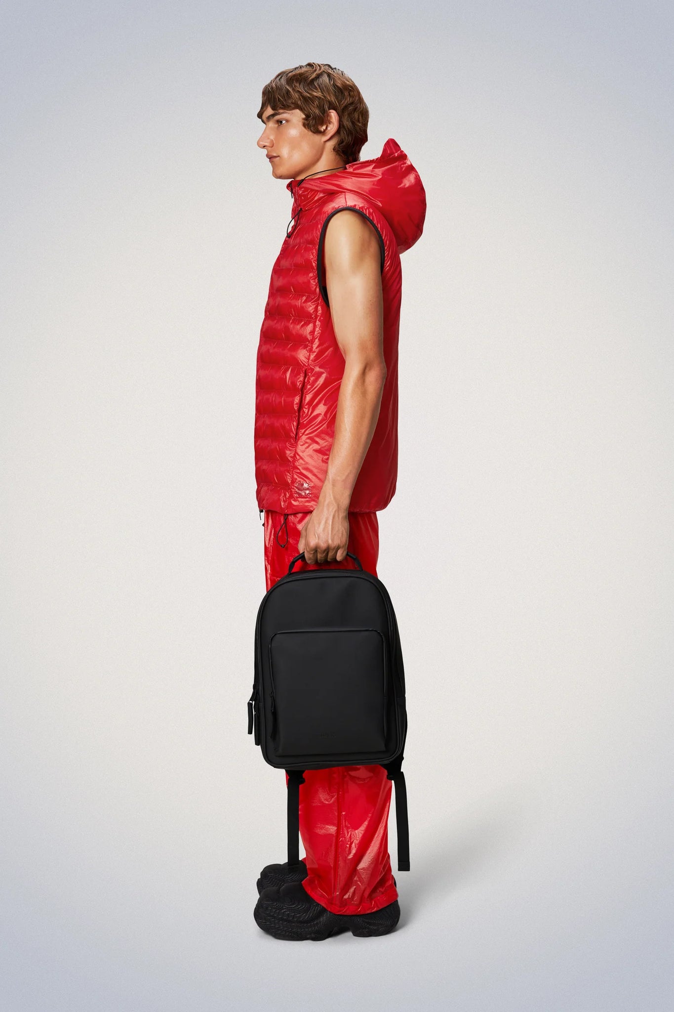 Book Daypack Impermeabile / Nero - Ideal Moda