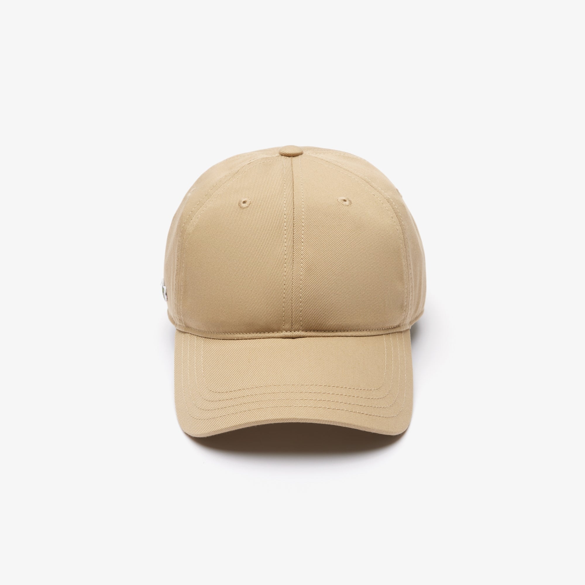 Berretto Unisex in Twill di Cotone / Beige - Ideal Moda