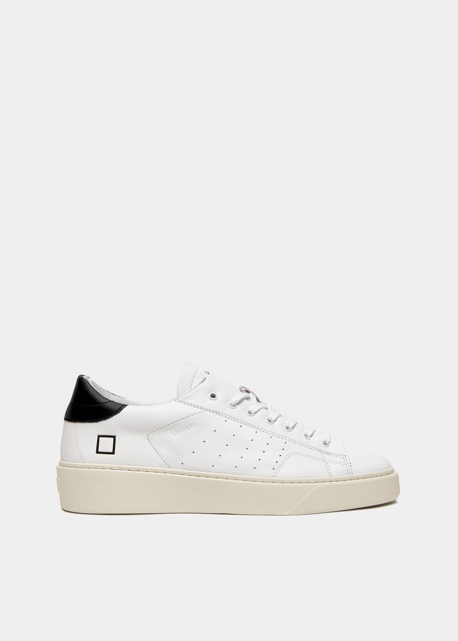 Sneaker in Pelle Levante Calf / Bianco - Ideal Moda