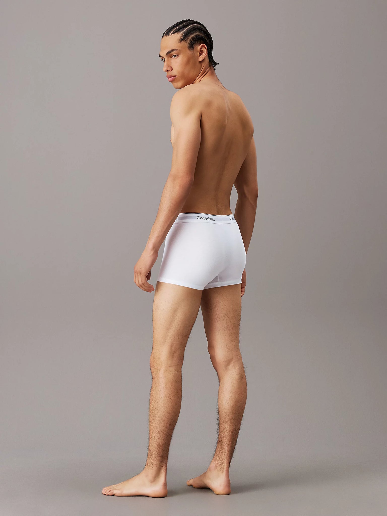 Boxer Aderenti in Confezione da 3 / Bianco - Ideal Moda
