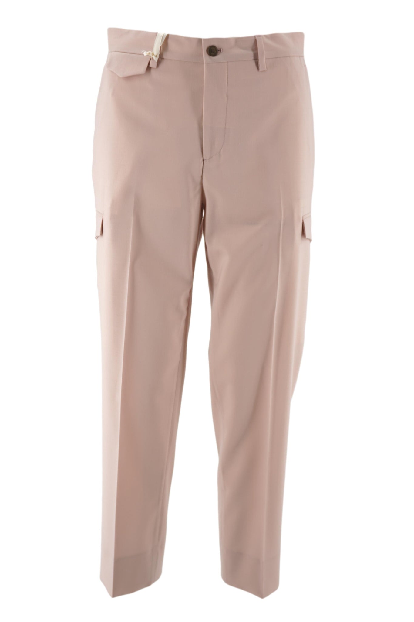 Pantalone in Lana Tasconato / Rosa - Ideal Moda