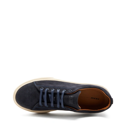 Sneaker in Pelle Scamosciata / Blu - Ideal Moda