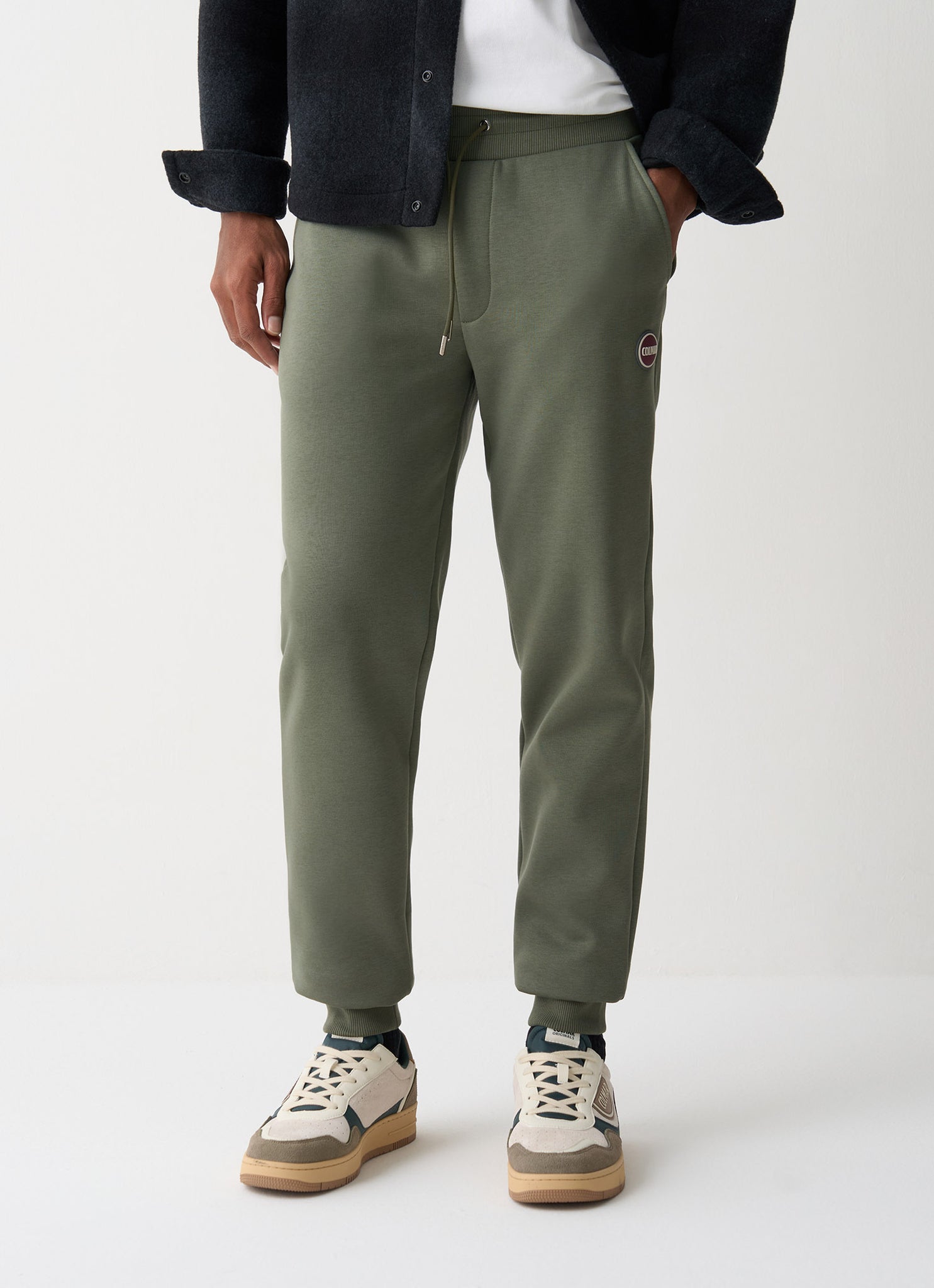 Pantalone in Felpa con Logo / Verde