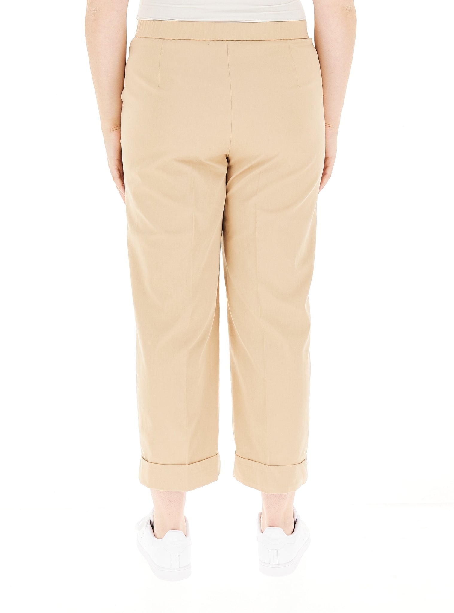 Pantalone Chino in Cotone / Beige - Ideal Moda
