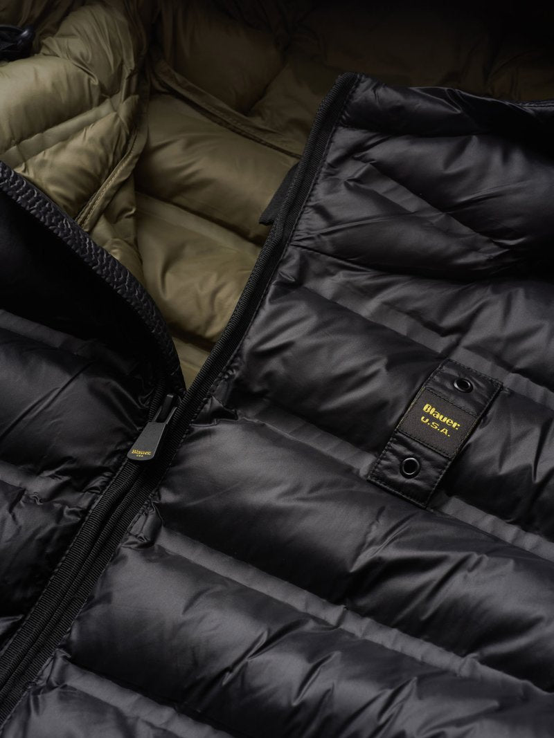 Piumino Termosaldato Charles / Nero - Ideal Moda