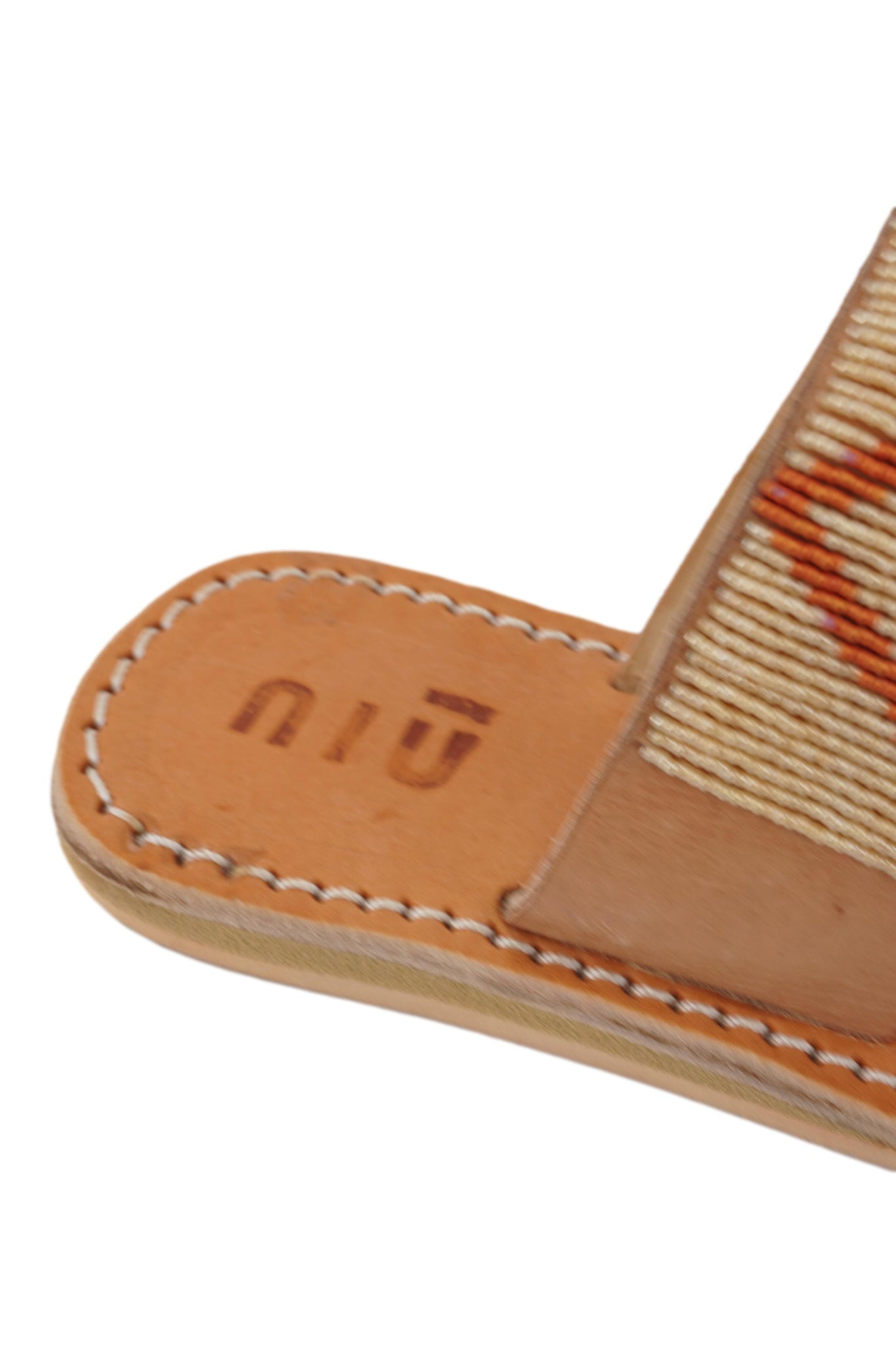 Sandalo con Dettaglio Applicazioni / Beige - Ideal Moda