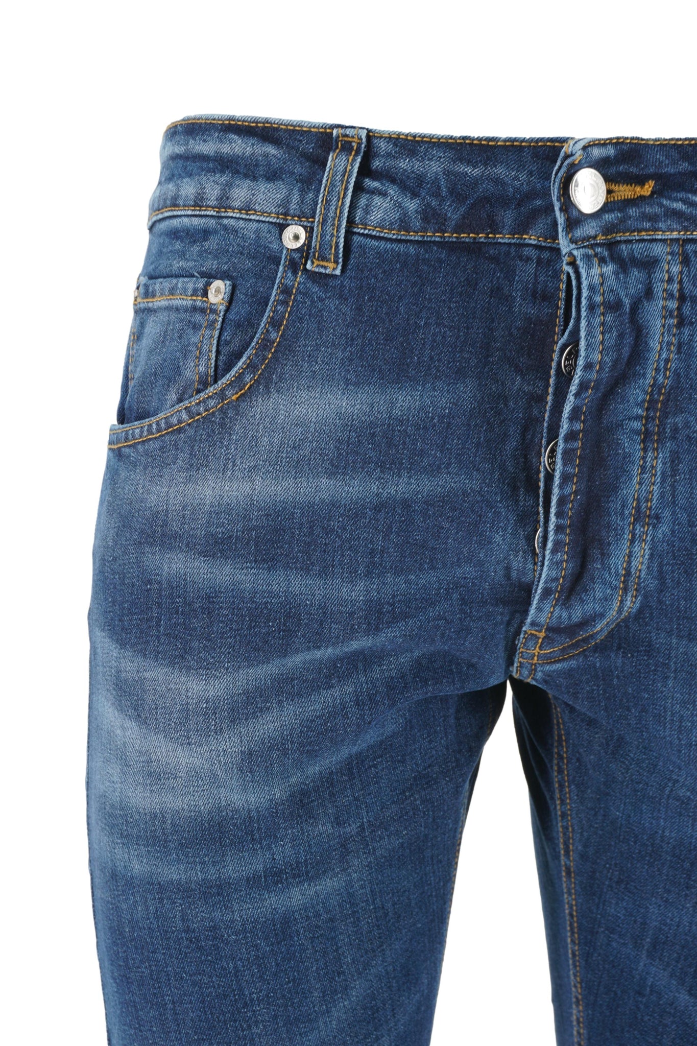 Jeans Simon Lavaggio Scuro / Jeans - Ideal Moda