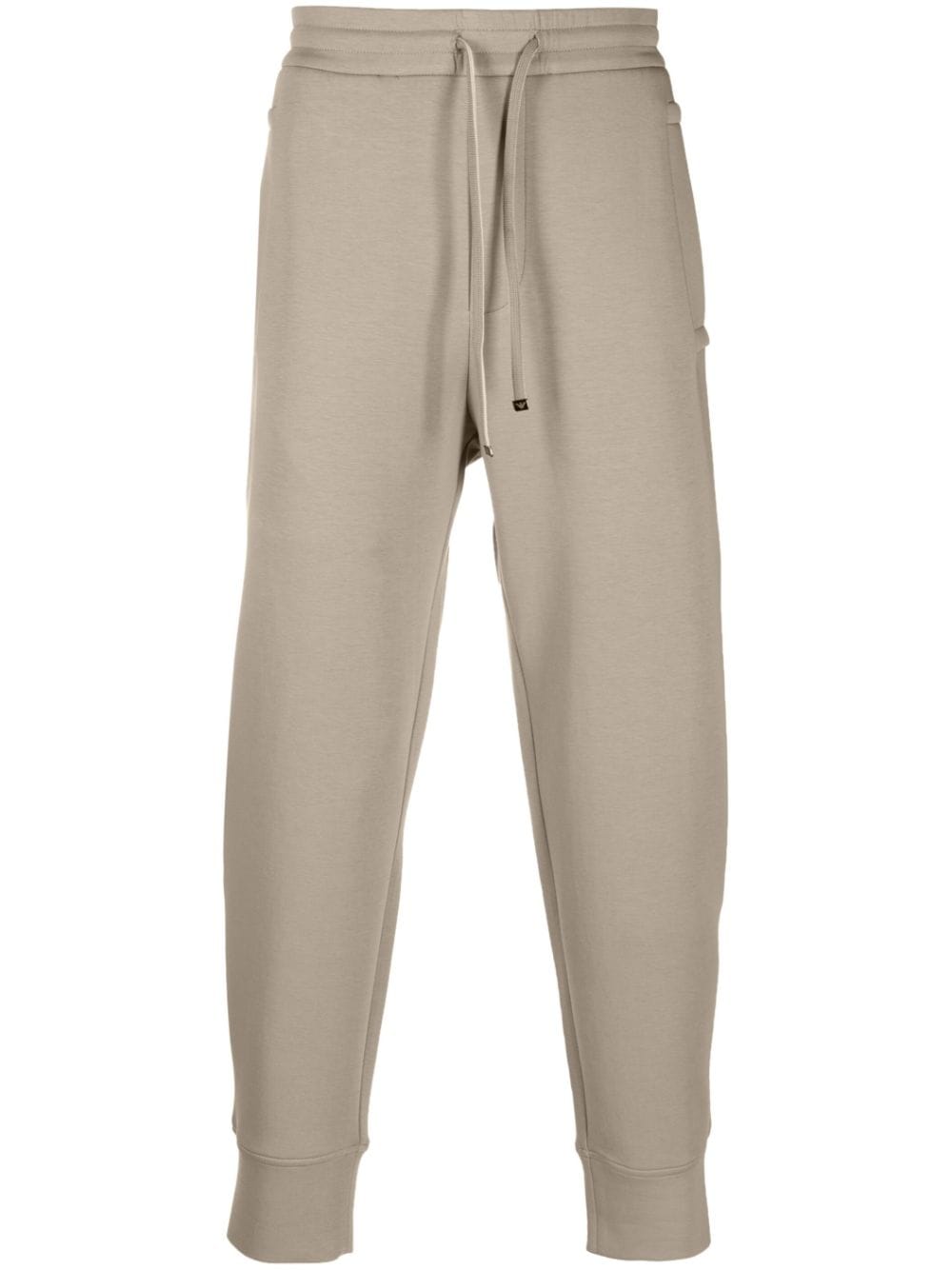 Pantalone Jogger in Double Jersey / Beige - Ideal Moda