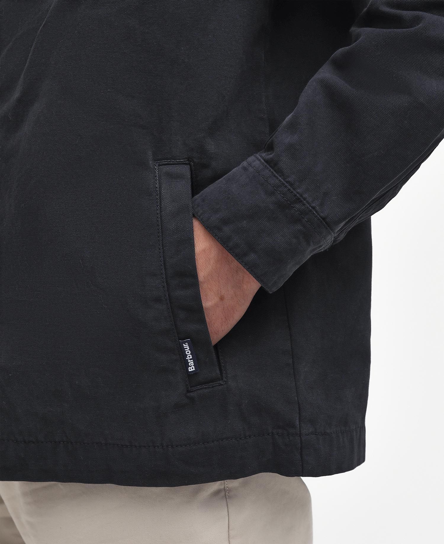 Overshirt Washed Cotton / Blu - Ideal Moda