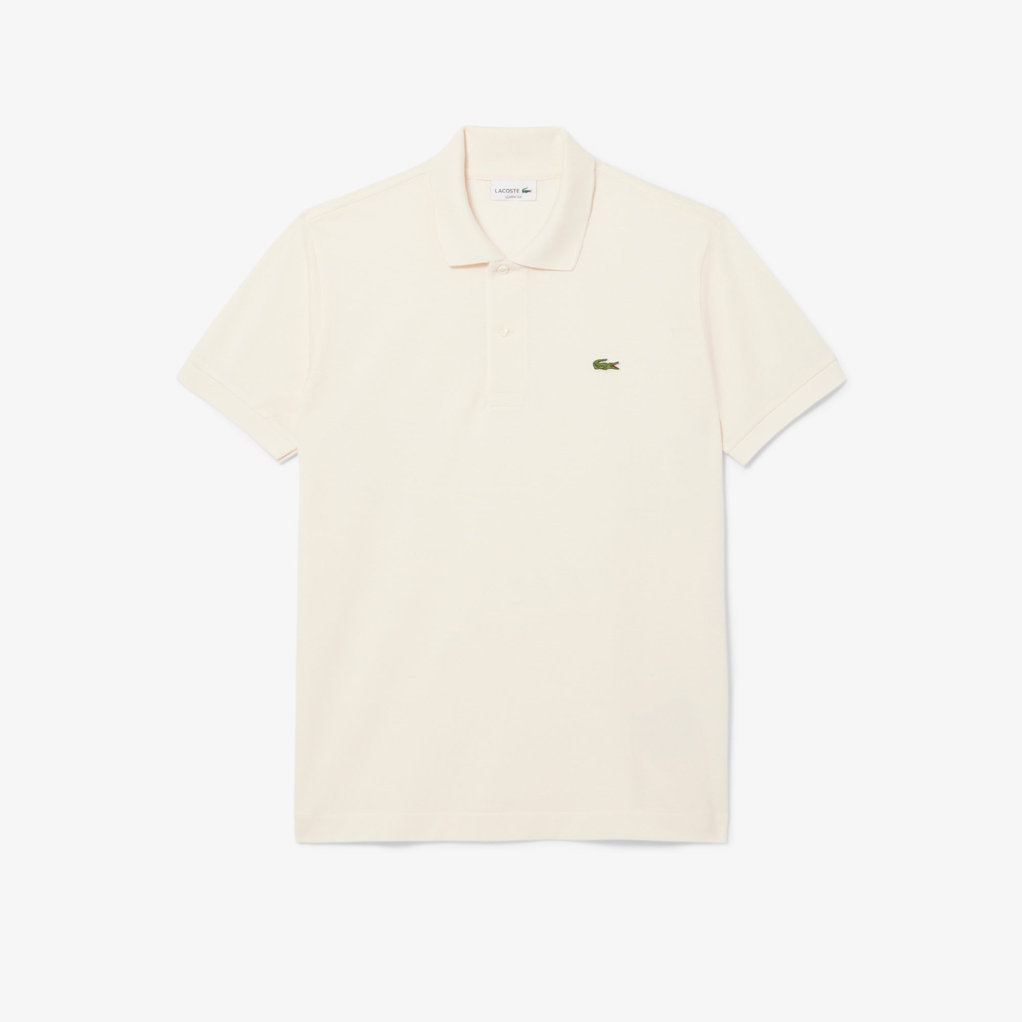 Polo 12.12 con Logo Lacoste / Avorio - Ideal Moda