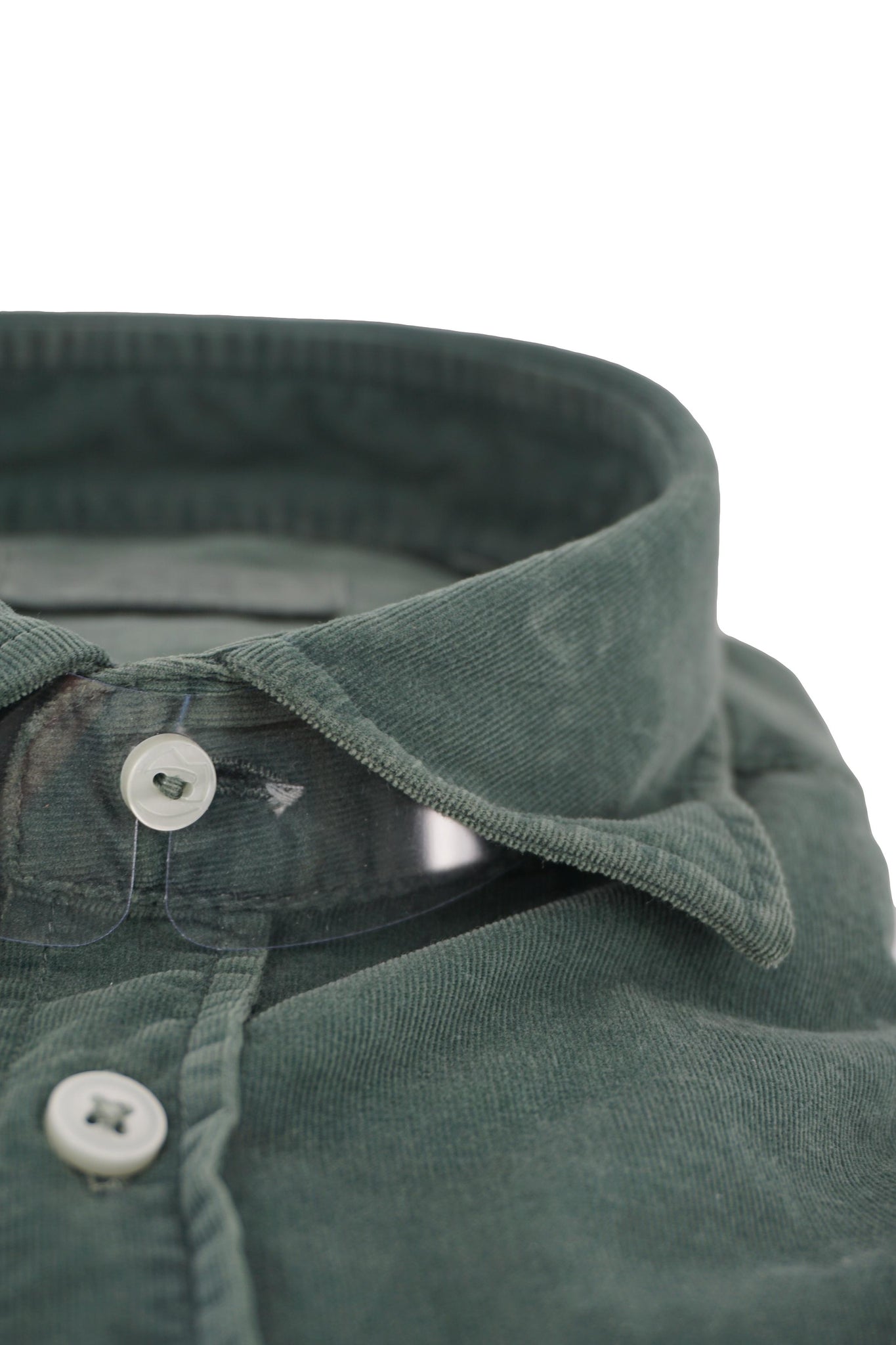 Camicia in Velluto / Verde - Ideal Moda
