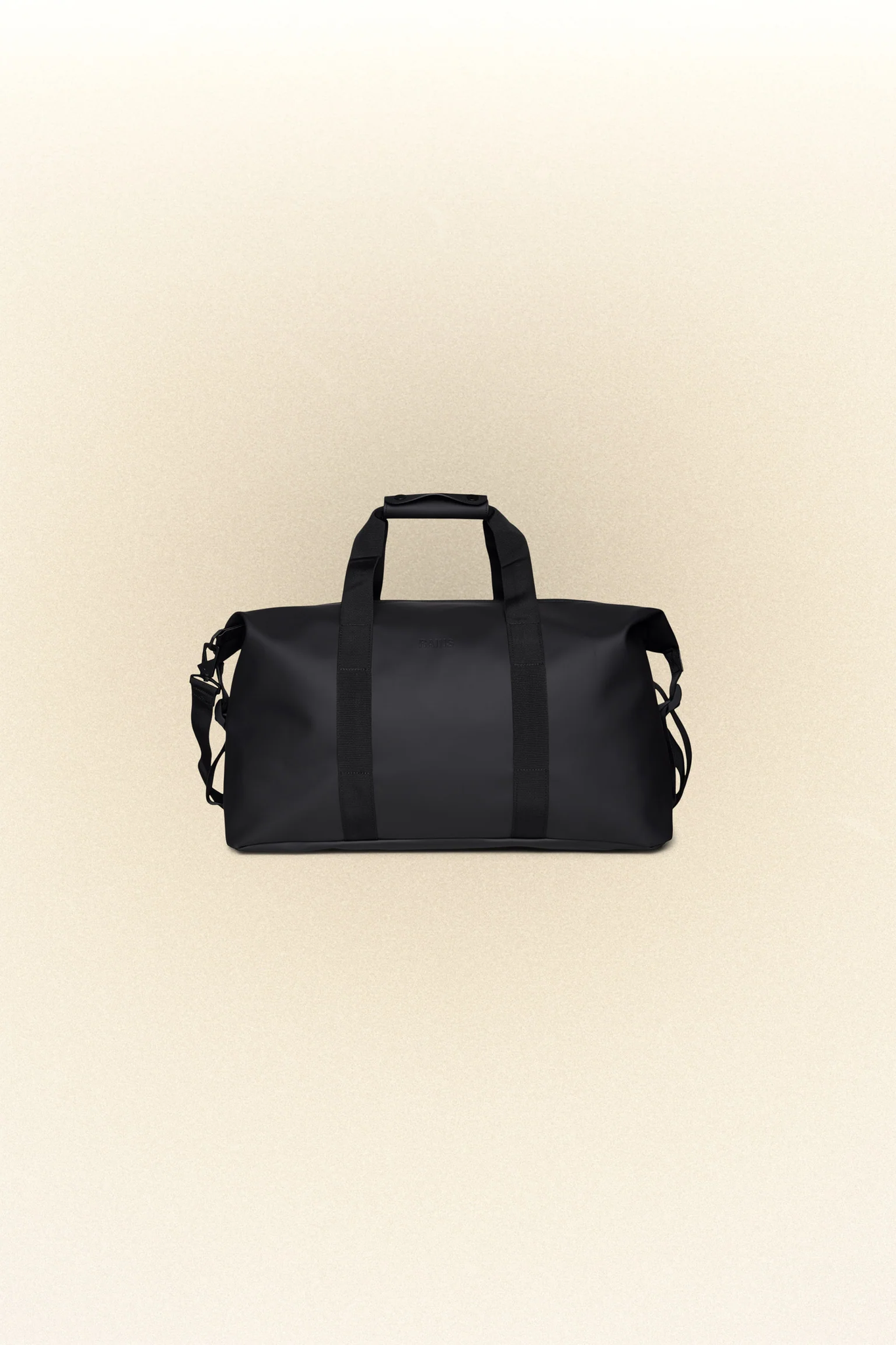 Borsa Hilo Weekend in Tessuto Tecnico / Nero - Ideal Moda