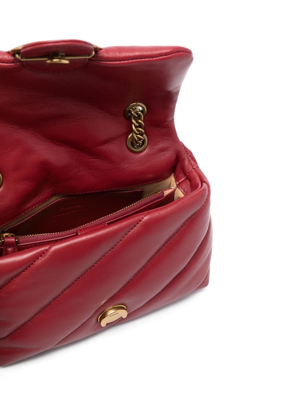 Borsa Mini Love Puff Maxi Quilt / Rosso - Ideal Moda