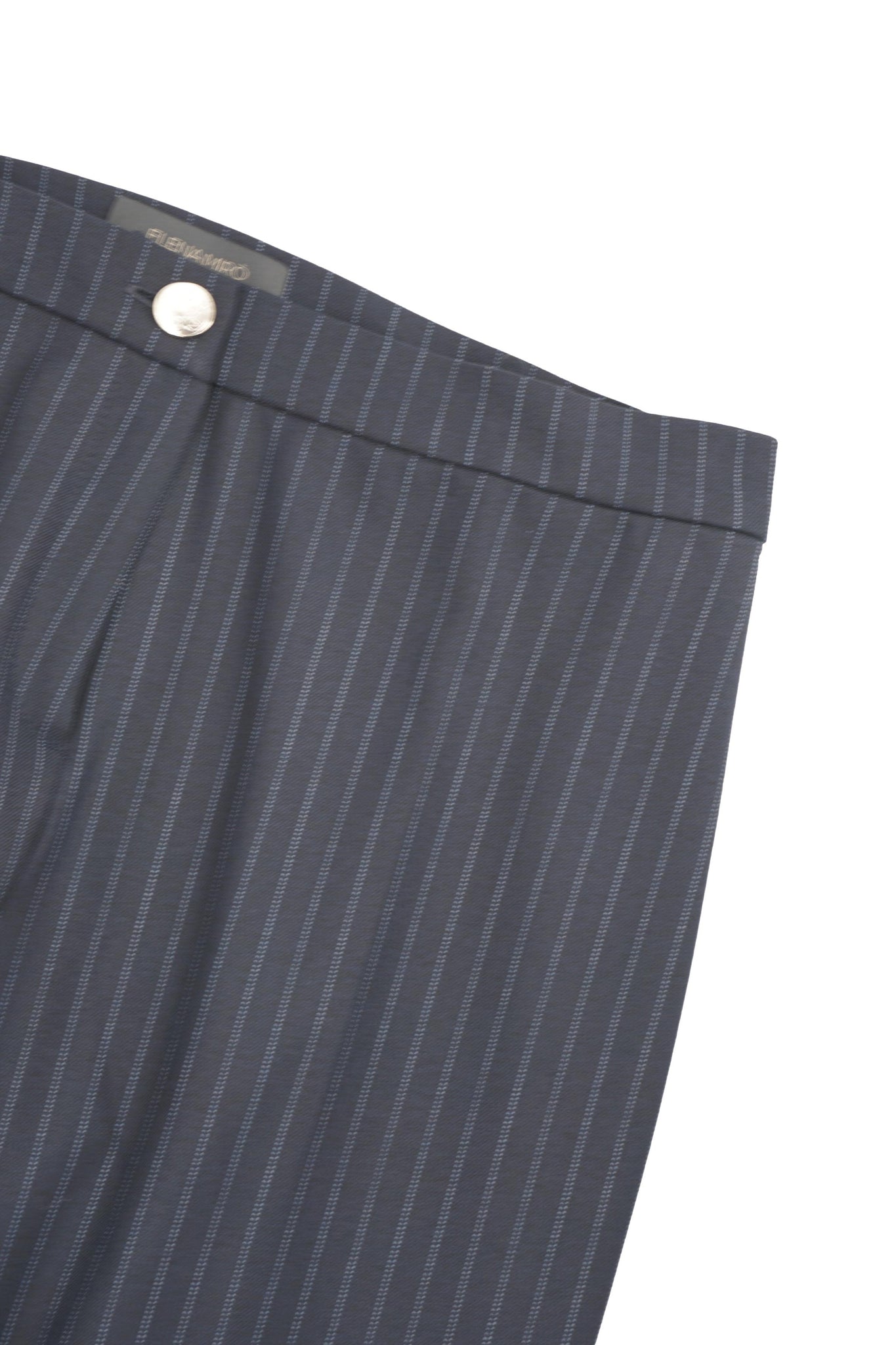 Pantalone Classico Gessato / Blu - Ideal Moda