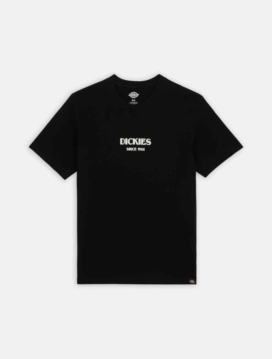 T-Shirt Max Meadows a Mezze Maniche / Nero - Ideal Moda
