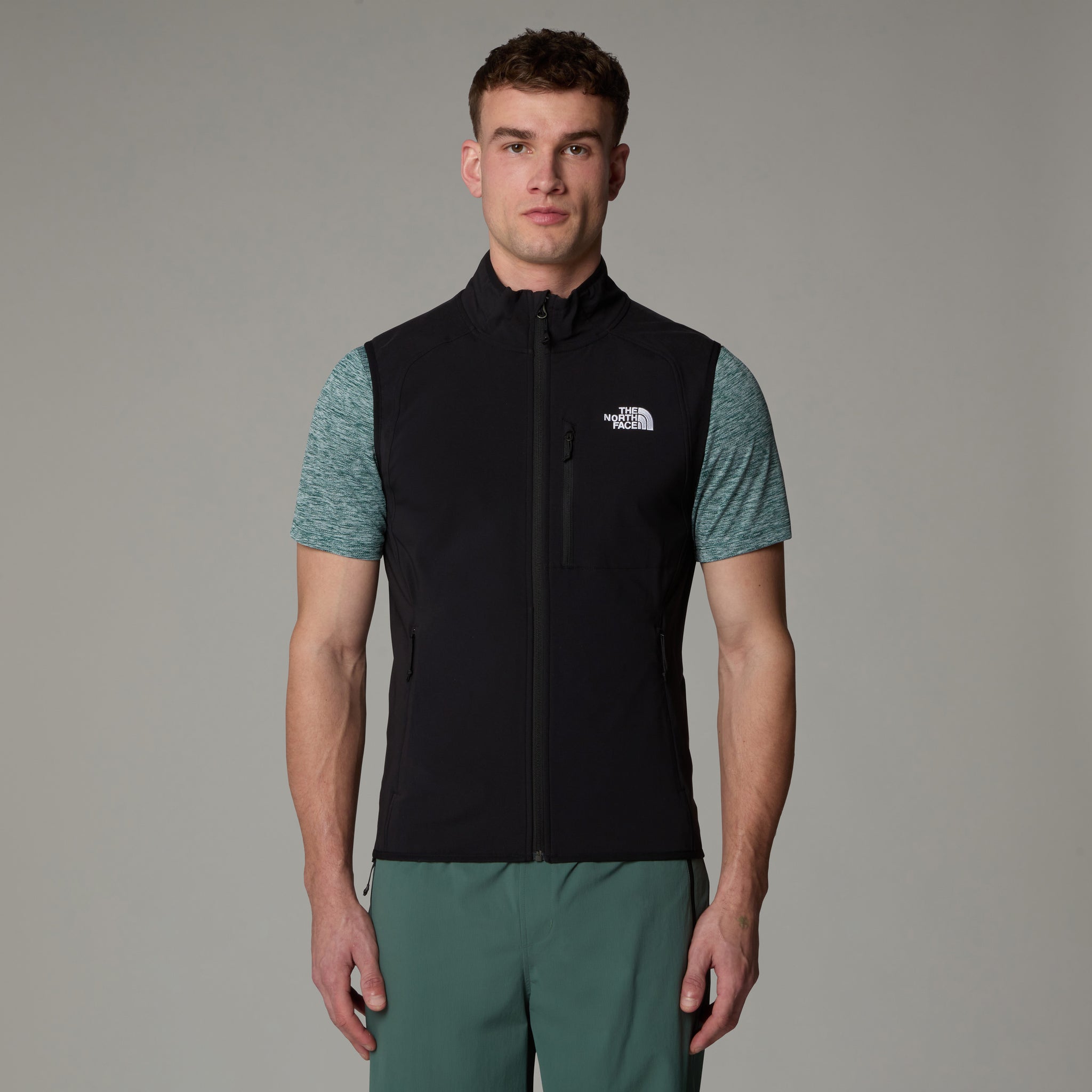 Gilet Nimble con Logo / Nero - Ideal Moda