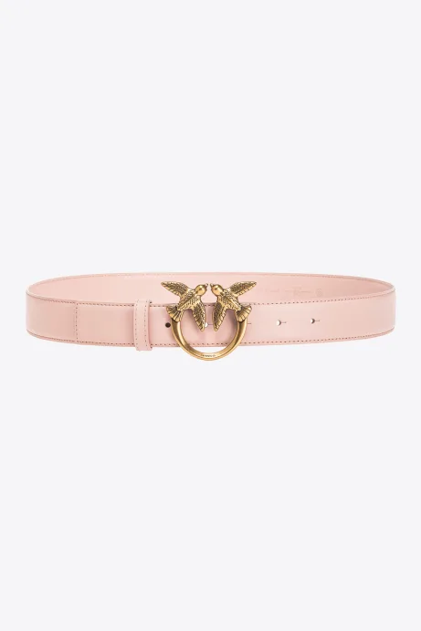 Cintura Altezza 3 in Pelle / Rosa - Ideal Moda