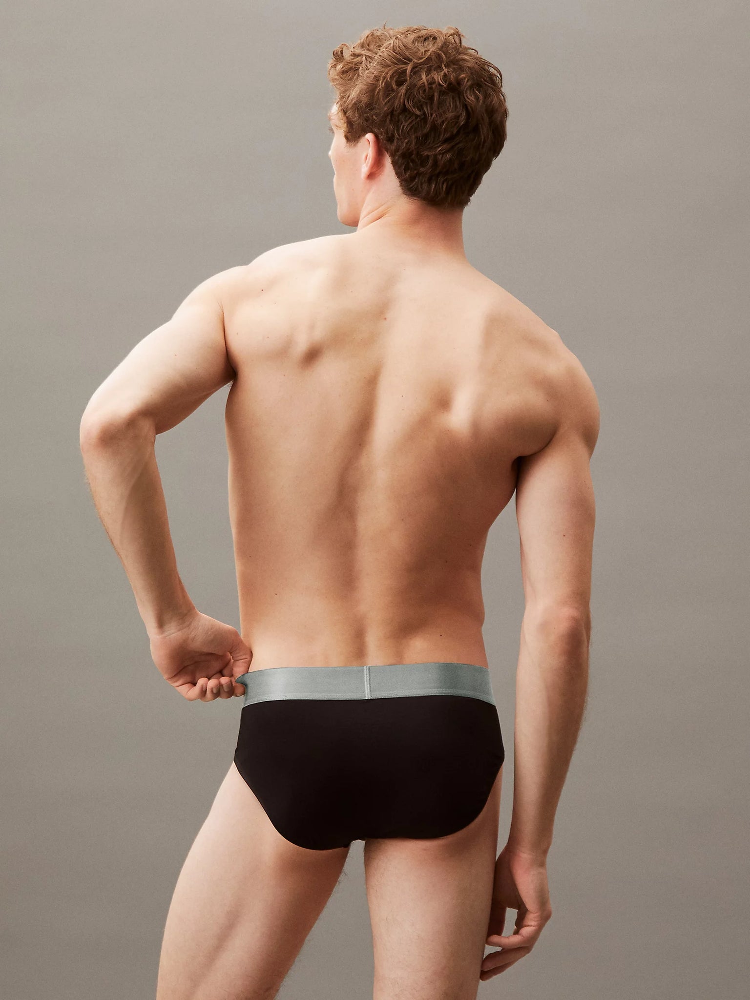 Slip in Confezione da 3 / Nero - Ideal Moda
