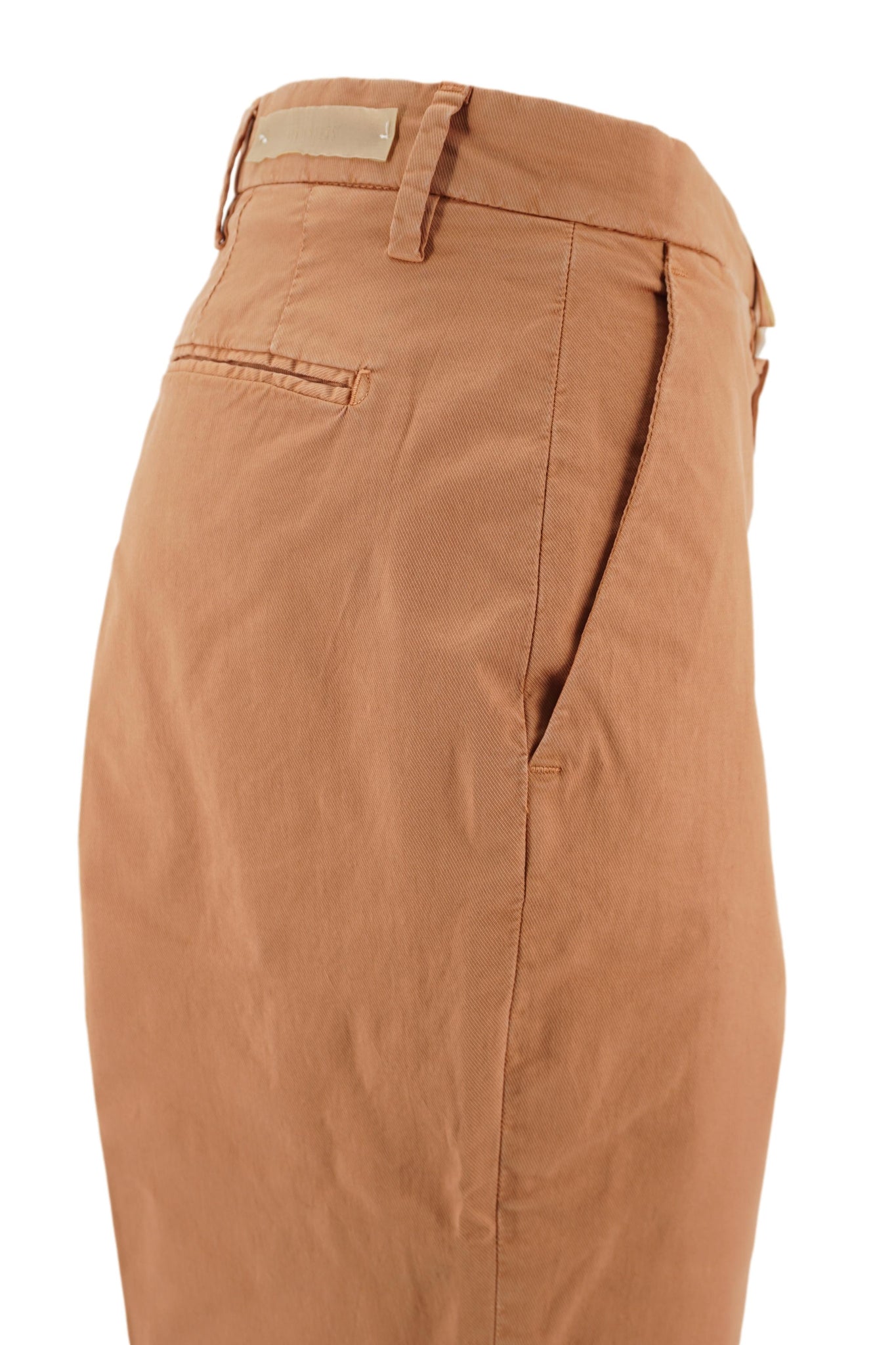 Pantalone Leggero in Cotone / Beige - Ideal Moda