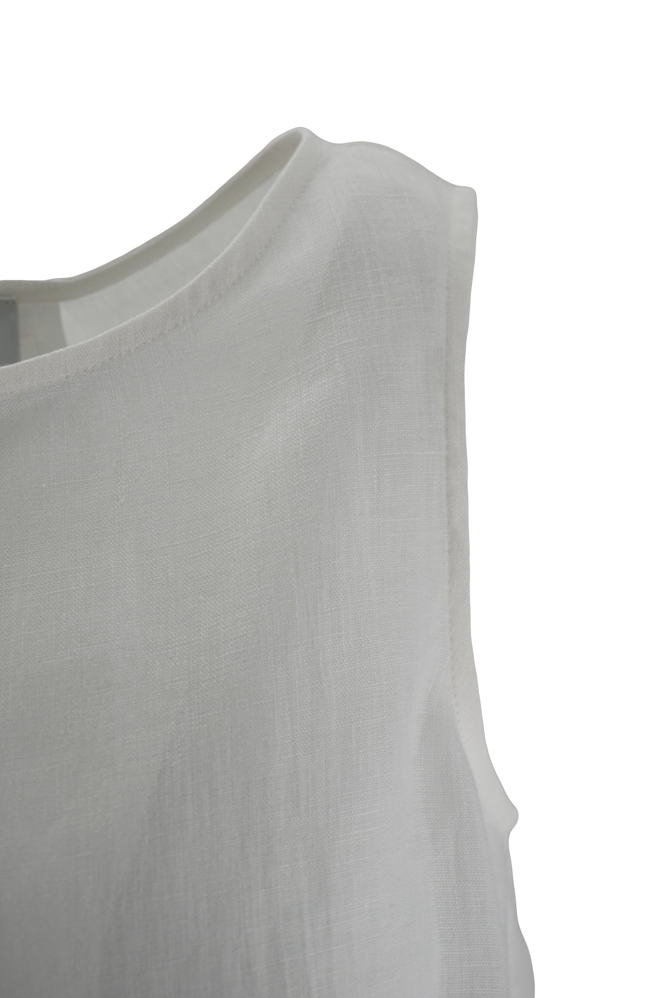 Top in Lino / Bianco - Ideal Moda