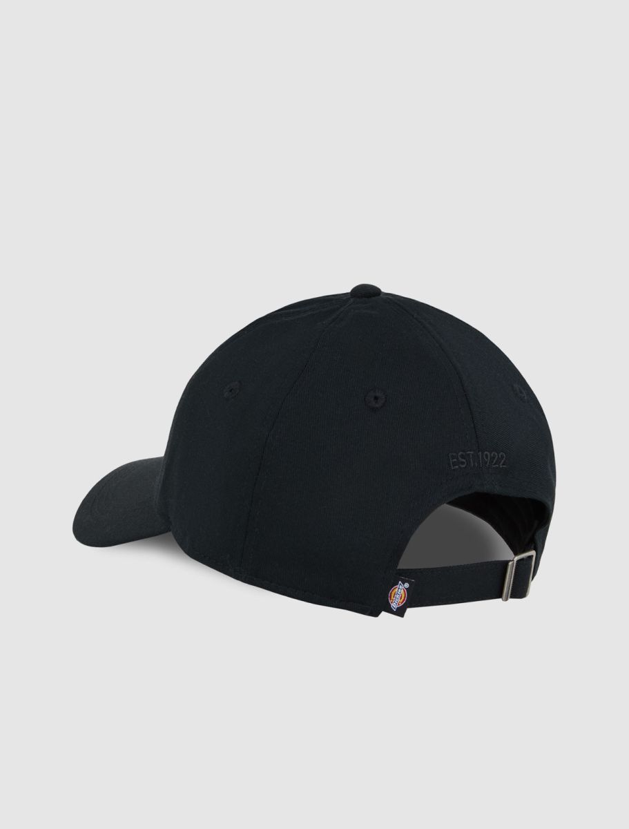 Cappellino con Logo Frontale / Nero - Ideal Moda