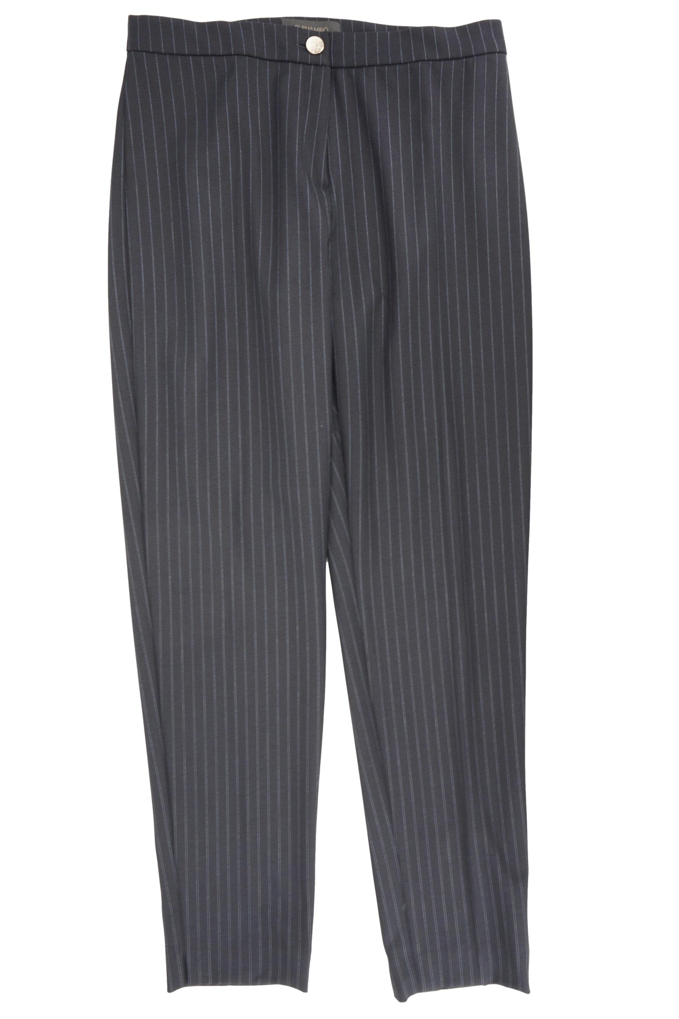 Pantalone Classico Gessato / Blu - Ideal Moda