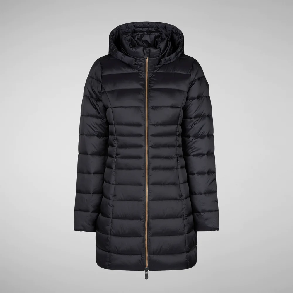 Piumino Lungo Reese / Nero - Ideal Moda