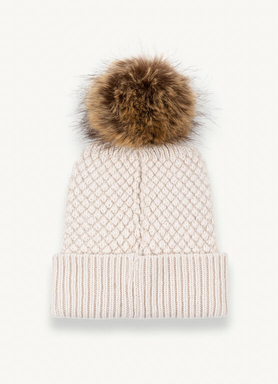 Cappello con Logo / Bianco - Ideal Moda