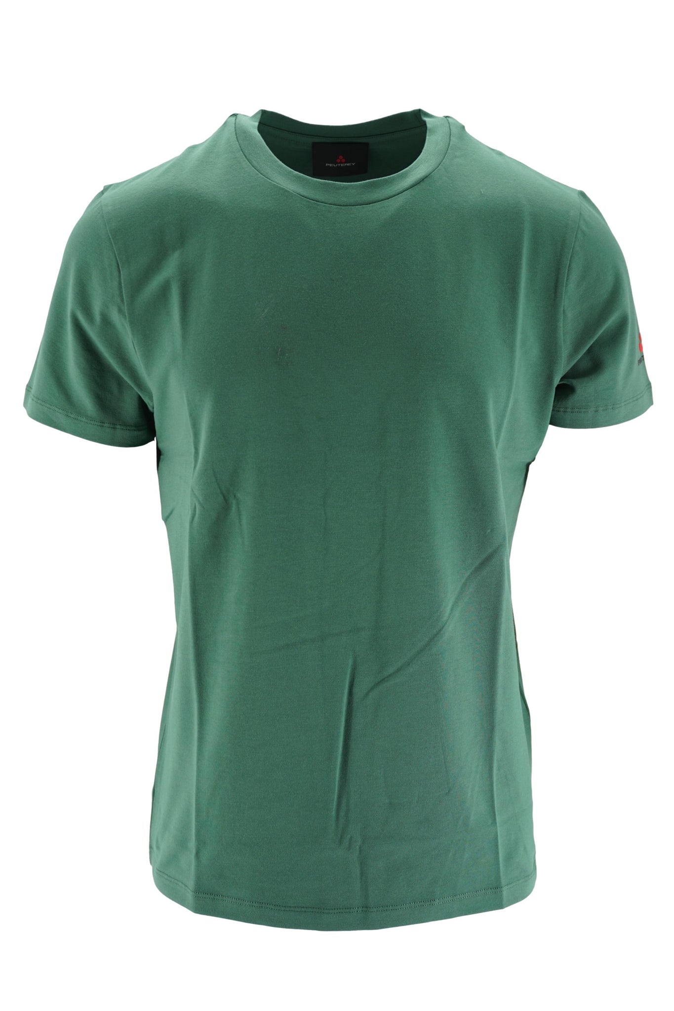 T-Shirt in Cotone Stretch / Verde - Ideal Moda
