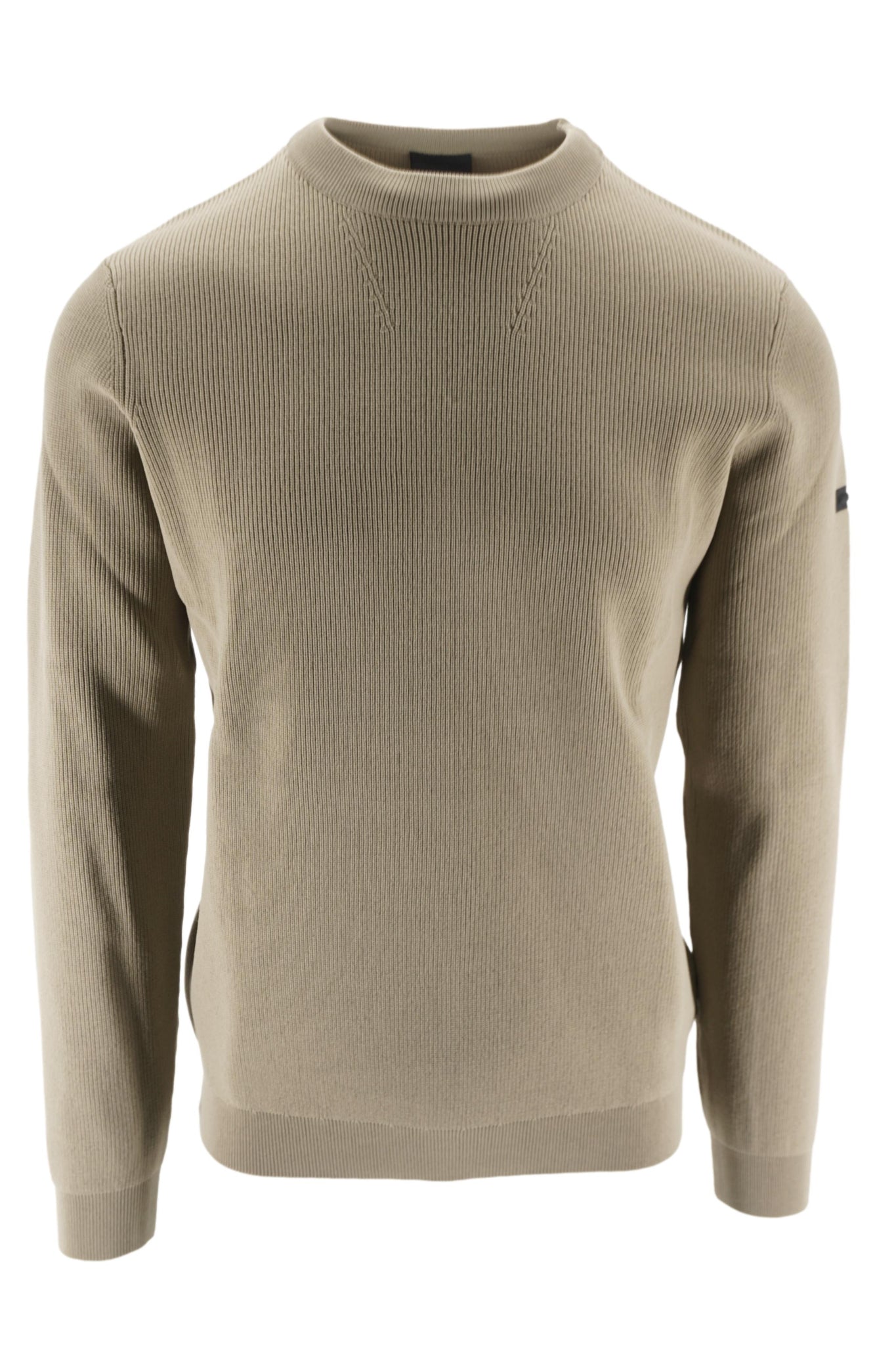 Maglia a Costa Inglese / Tortora - Ideal Moda