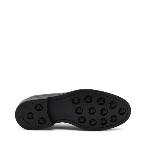 Derby in Pelle / Nero - Ideal Moda