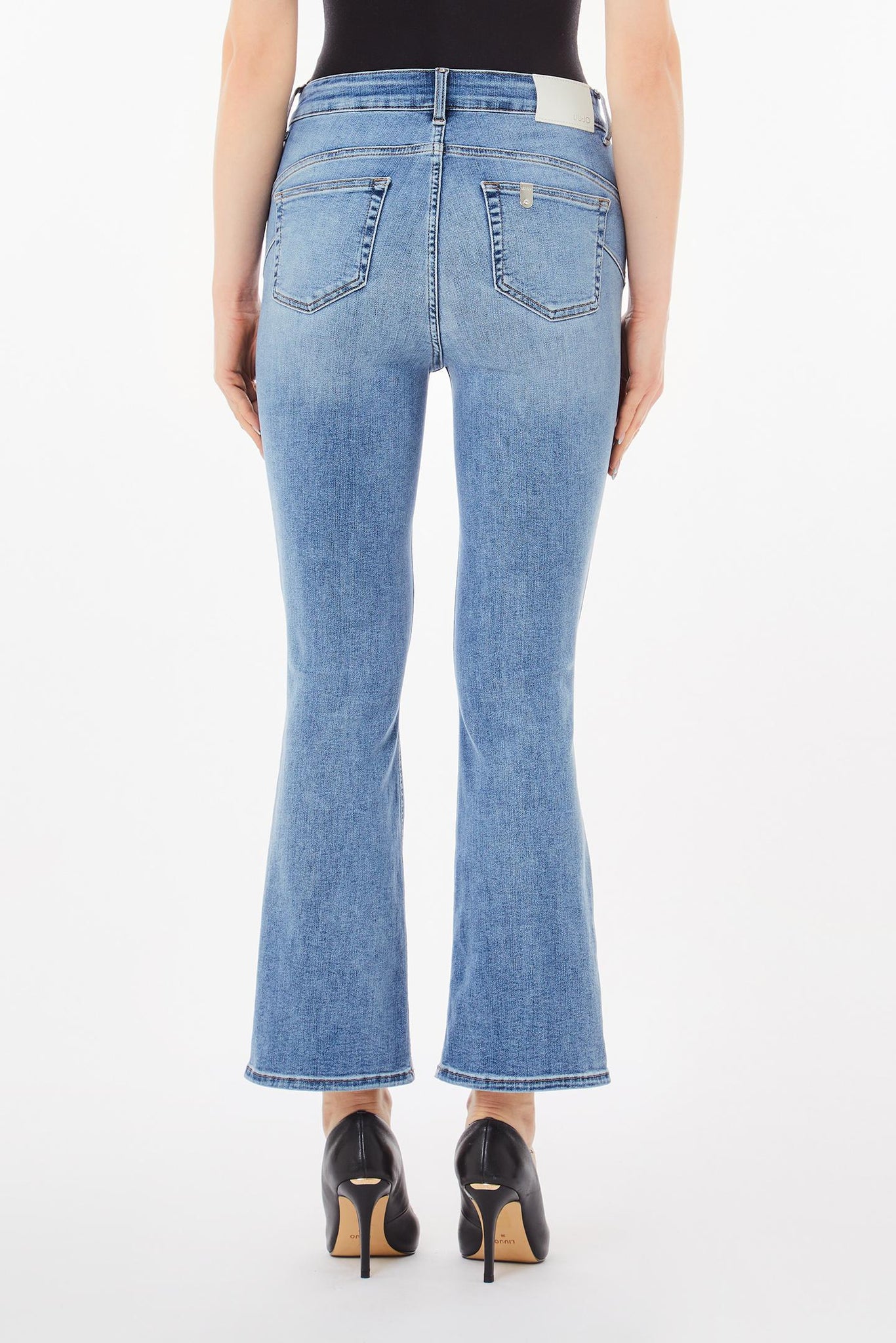 Jeans 5 Tasche Vita Alta / Jeans - Ideal Moda