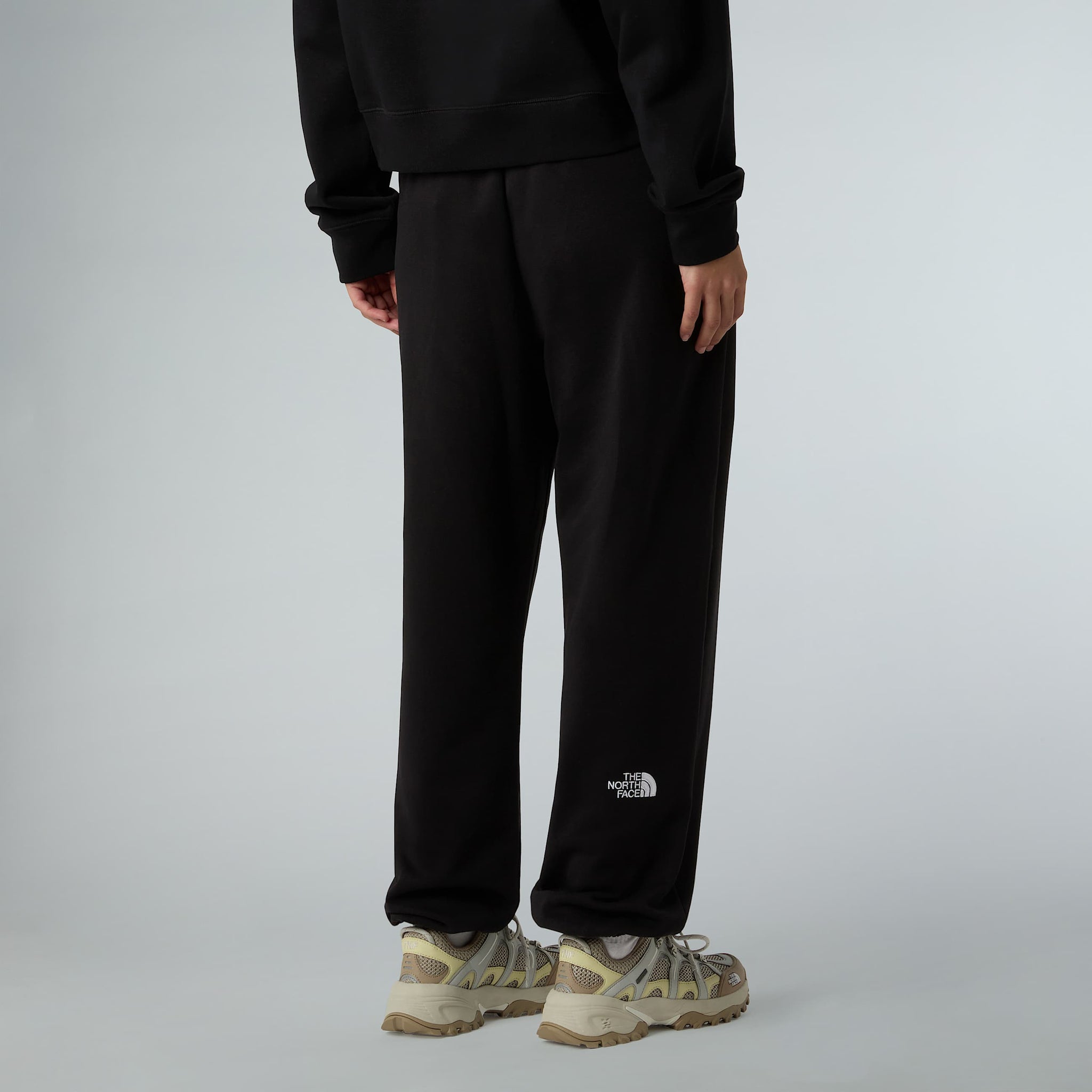 Pantalone in Tuta Relaxed Fit / Nero - Ideal Moda