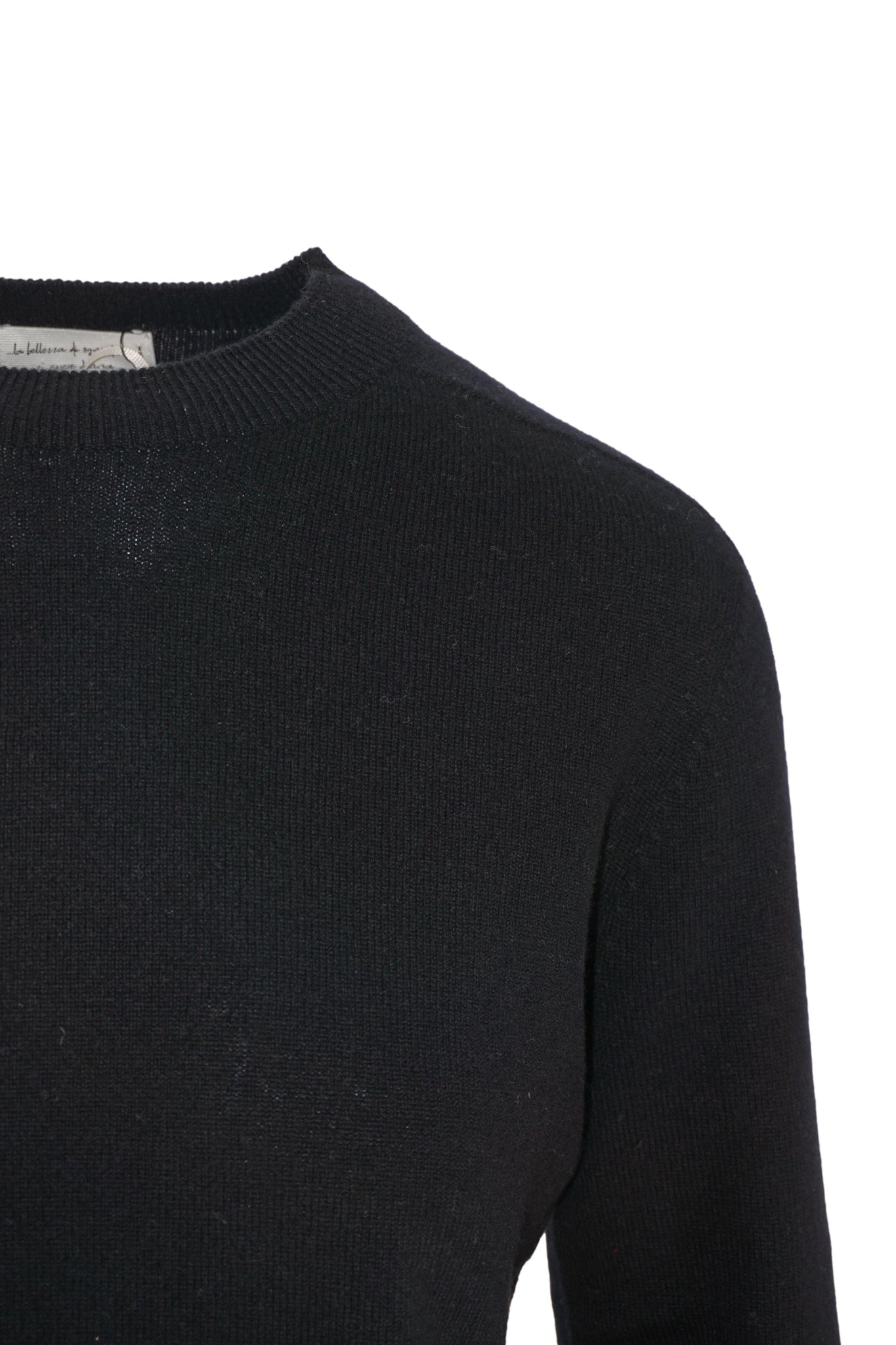 Maglia in 100% Lana / Nero - Ideal Moda