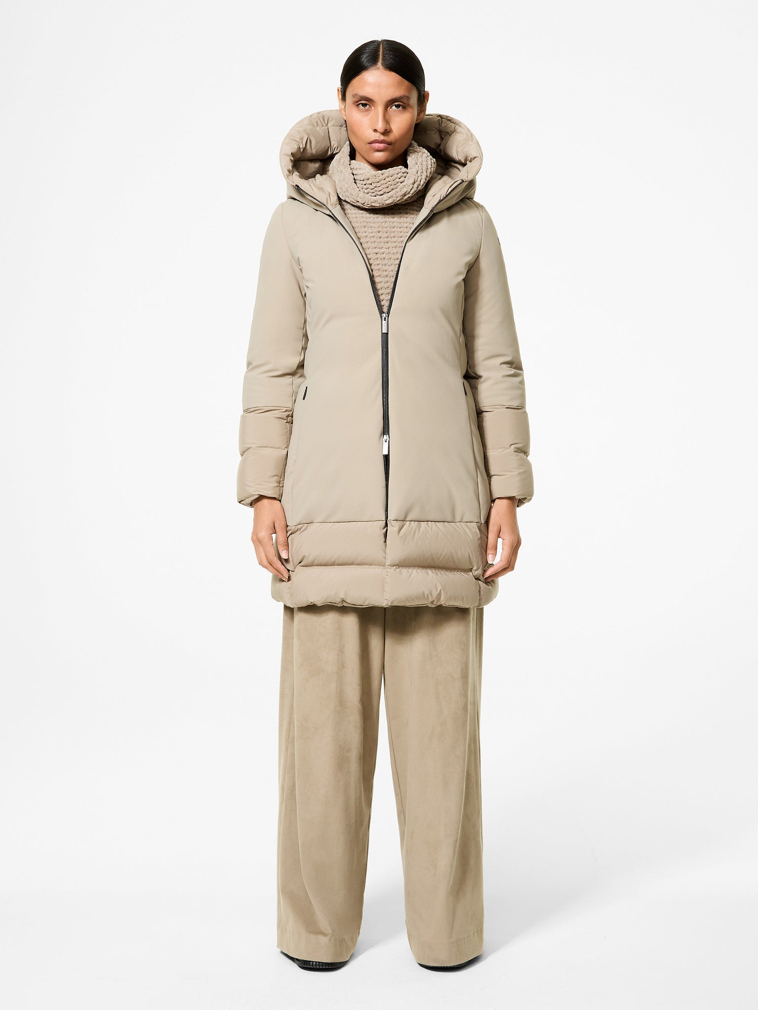Giubbino Surflex Winter Hybrid Long / Beige