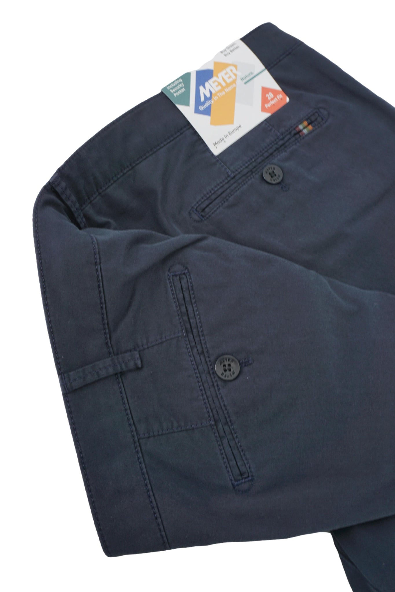 Pantalone Dubai in Cotone Organico / Blu - Ideal Moda